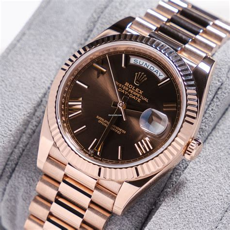 day-date rolex rose gold|Rolex Day-Date 40 price.